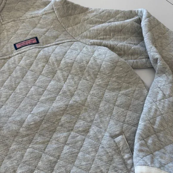 Vineyard Vines Quilted Dreamcloth Snap Shep Shirt-Large - Picture 3 of 4